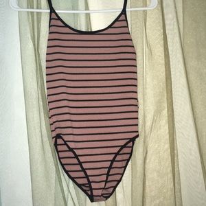 Striped Bodysuit